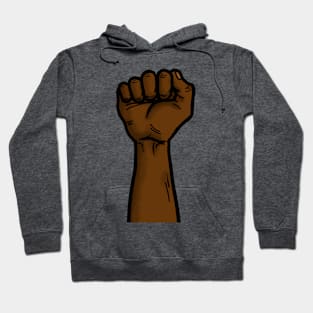 Black Lives Matter Fist Hand Raised Hoodie